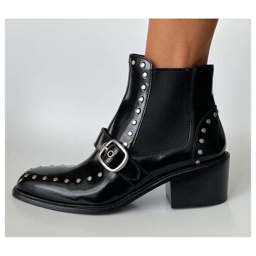 Coach Nora Chelsea Bootie Black Boots